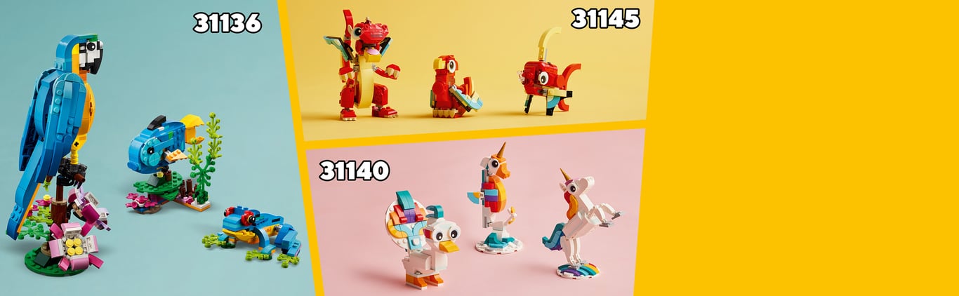 LEGO Creator Czerwony smok