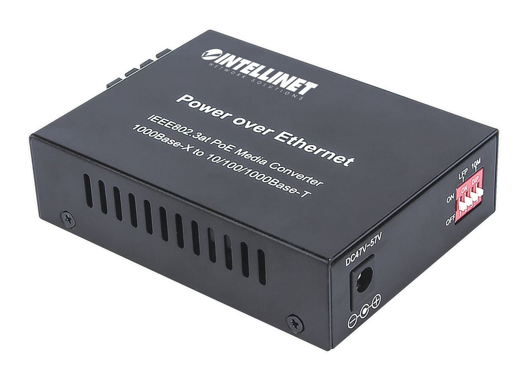 Intellinet 508209 konwerter sieciowy 1000 Mbit/s 1310 nm Pojedynczy Czarny
