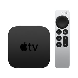 Apple TV 4K Black, Silver 4K Ultra HD 64 GB Wi-Fi Wired LAN