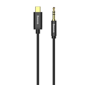Baseus CAM01-01 kabel USB 1,2 m 3.5mm USB-C Schwarz