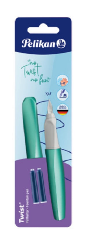 Pelikan 820172 wieczne pióro System napełniania nabojem Turkusowy 1 szt.
