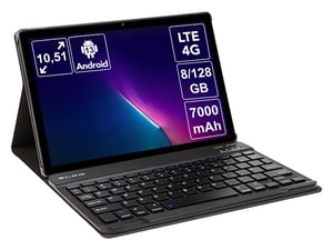 BLOW PlatinumTAB11 4G Cortex LTE 8 GB 26,7 cm (10.5") Wi-Fi 5 (802.11ac) Android 13 Czarny