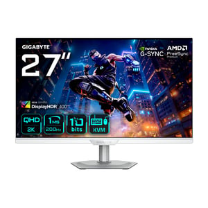 GIGABYTE M27Q2 QD ICE Computermonitor 68,6 cm (27") 2560 x 1440 px Quad HD LED Weiß