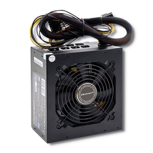 Qoltec 50346 700 W Power Supply Module, 20+4-pin ATX, Black