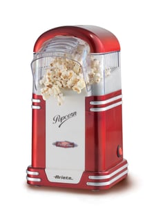 Ariete 2954 popcornmaskin Röd, Vit 2 min 1100 W