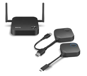 BenQ WDC10HC trådlöst HDMI-presentationssystem för skrivbordet