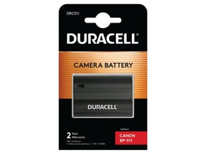 Duracell DRC511 batteri för kamera/videokamera, litiumjon (Li-Ion), 1600 mAh