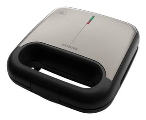 Aiwa TETSU brödrost 750 W Rostfritt stål, Svart