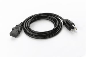 Motorola 50-16000-221R kabel zasilające Czarny 1,8 m NEMA 5-15P