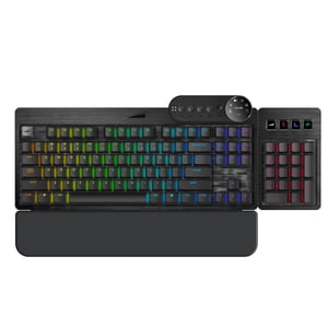 Mountain Everest Max klawiatura Gaming USB QWERTZ Niemiecki Czarny