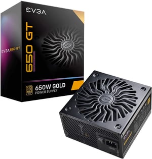 EVGA Supernova 650 GT strömförsörjningsmodul 650 W 24-stifts ATX Svart