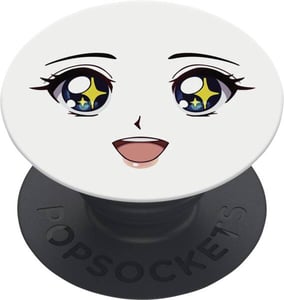 PopSockets Sparkle Eyes Passiv hållare för mobiltelefon/smartphone Svart, Vit