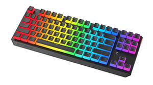 SPC Gear GK630K Tournament Kailh Brown RGB Pudding Edition gaming-tangentbord USB QWERTY engelska svart
