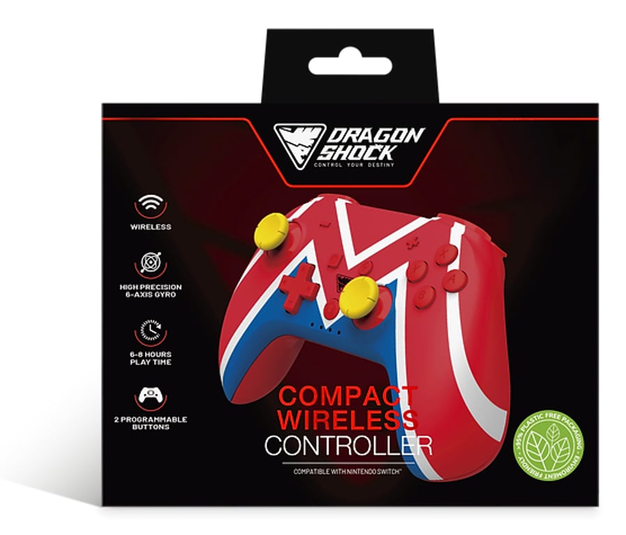 Dragonshock PopTop Compact Wielobarwny Bluetooth Gamepad Nintendo Switch