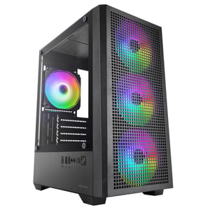 Mars Gaming MCQUANTUM Sicherheitsvorrichtungen & Halterungen für Midi-Tower-Computer, schwarz