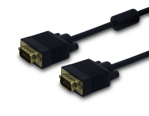Savio CL-51 kabel VGA 10 m VGA (D-Sub) Schwarz