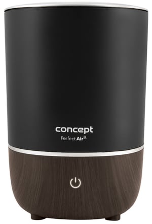 Concept ZV1210 Ultraschall-Luftbefeuchter 4 l Schwarz, Holz 30 W
