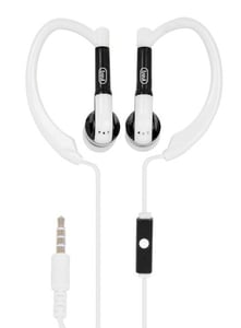 Trevi JR 660 M Wired Over-Ear Sports Headset, White