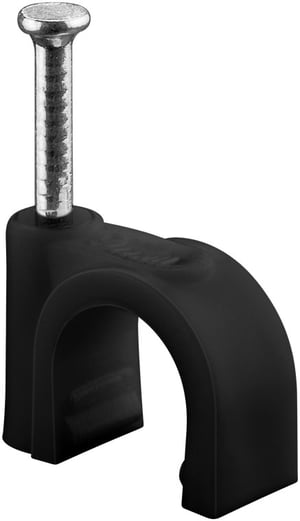Goobay 64682 Cable Organizer, Black, 100 pcs.