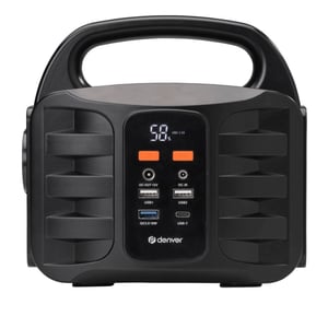 Denver PPS-42000 bärbar laddningsstation med 6 litiumjonbatterier (Li-Ion) 42000 mAh 1,6 kg