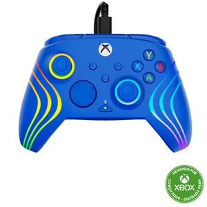 Turtle Beach Afterglow Wave Niebieski USB Gamepad PC, Xbox, Xbox One, Xbox Series S, Xbox Series X