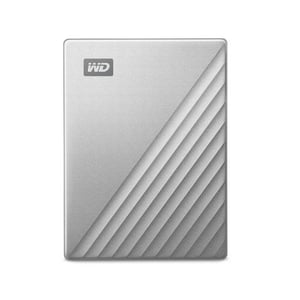 Western Digital WDBFTM0040BSL-WESN zewnętrzny dysk twarde 4 TB USB Type-C 3.2 Gen 1 (3.1 Gen 1) Srebrny