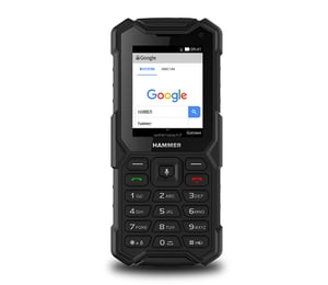HAMMER SMART 5 6,1 cm (2.4") Dual SIM KaiOS 4G 0,512 GB 4 GB 2500 mAh Czarny