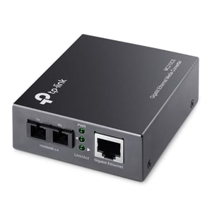 TP-Link MC210CS Netzwerkkonverter 1000 Mbit/s 1310 nm Einzelgerät Schwarz