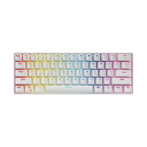 Savio Mechanical Keyboard Whiteout Red Outemu Weiße Gaming-Tastatur USB QWERTY Englisch Schwarz