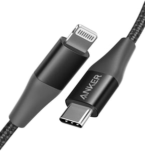 Anker A8652H11 Lightning-Kabel 0,9 m Schwarz