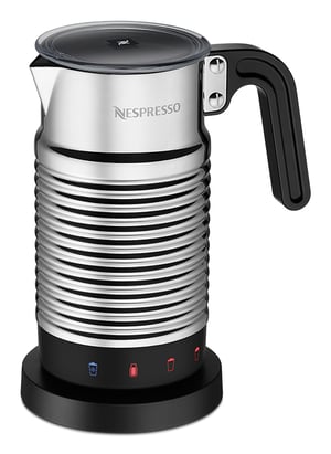 Nespresso Aeroccino4 Automatyczny spieniacz/podgrzewacz do mleka Czarny, Metaliczny