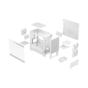 Fractal Design Pop Mini Air Mini Tower Biały