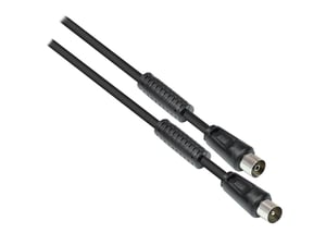 Alcasa S-PAK50S kabel koncentryczny 50 m IEC Czarny