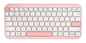 ASUS Marshmallow Keyboard KW100 klawiatura Dom Bluetooth QWERTZ Niemiecki Różowy