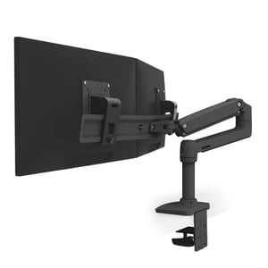 Ergotron LX Series 45-489-224 uchwyt / stojak do monitorów 63,5 cm (25") Biurko Czarny