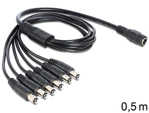 DeLOCK 83289 Netzkabel, schwarz