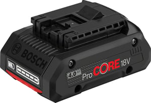 Bosch ProCORE 14V 4.0Ah Professional Battery, Black
