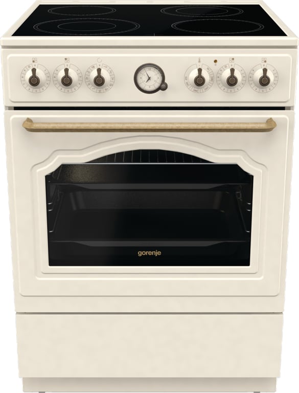 Gorenje GECS6B70CLI Kuchenka wolnostojąca Ceramiczna Beżowy