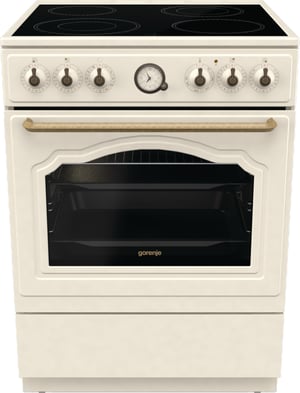 Gorenje GECS6B70CLI Kuchenka wolnostojąca Ceramiczna Beżowy