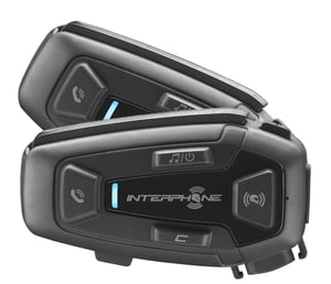 Interphone INTERPHOUCOM8RTP Motorcycle Intercom 1600 m Black