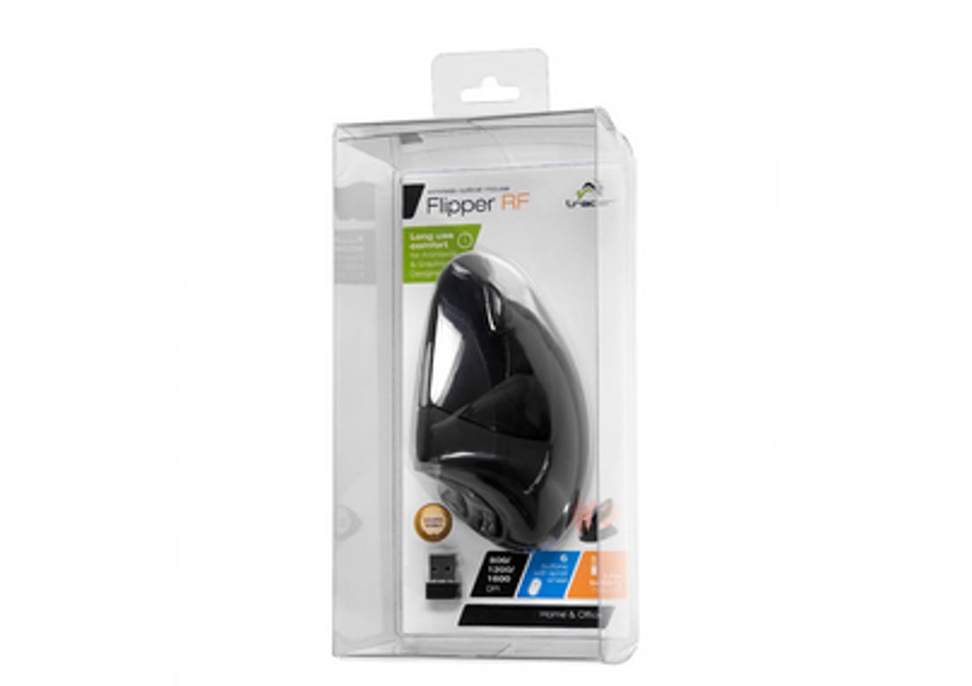 Tracer Flipper myszka Po prawej stronie RF Wireless Optyczny 1600 DPI