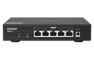 QNAP QSW-1105-5T przełącznik sieciowy Nie zarządzany Gigabit Ethernet (10/100/1000) Czarny