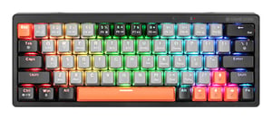 Tracer TRAKLA47297 Gaming-tangentbord USB + RF Wireless + Bluetooth QWERTY engelska grå