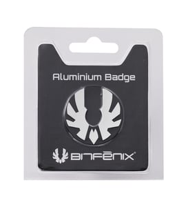 BitFenix BFC-PRO-300-SLOG-RP ID tag and aluminum ID tag holder, 1 pc.