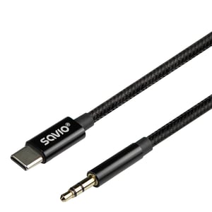 Savio cl-188 kabel audio 2 m Czarny