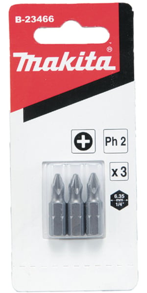 Makita B-24527 końcówka wkrętakowa 3 szt.