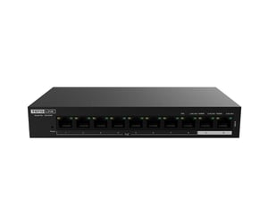 TOTOLINK SW1008P przełącznik sieciowy Nie zarządzany L2 Fast Ethernet (10/100) Obsługa PoE Czarny