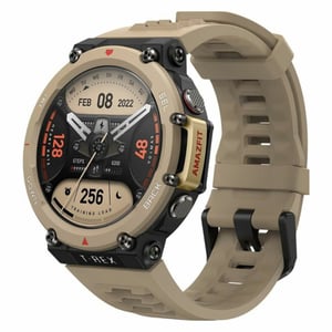 Amazfit T-Rex 2 3.53 cm (1.39") AMOLED 47 mm Digital 454 x 454 px Touchscreen Beige, Black GPS