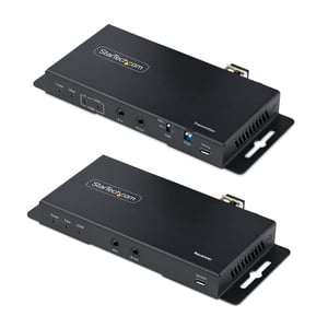 StarTech ST121HD20FXA2 AV Extender AV Transmitter and Receiver Black
