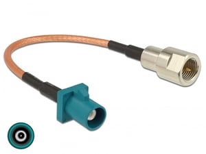 DeLOCK 89834 Signal Cable, 0.15 m, Multicolor